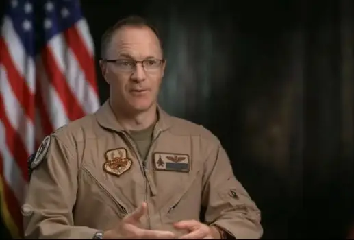 US airman 'Dude 44 Bravo' spoke with Norah O'Donnell (CBS 60 Minutes) 