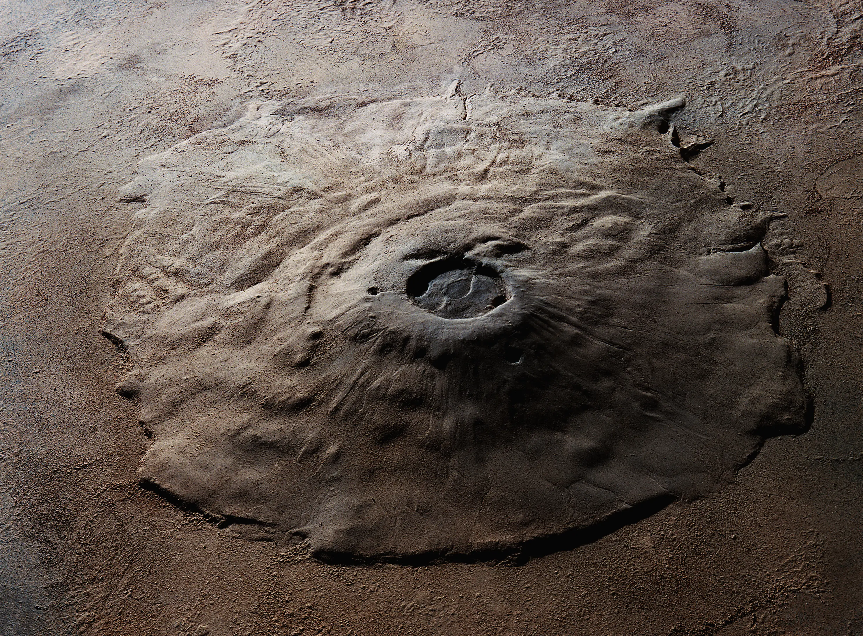 Mars is home to the largest volcano in our Solar System, but it's what's underground that new research has been looking into (CORBIS/Corbis via Getty Images)