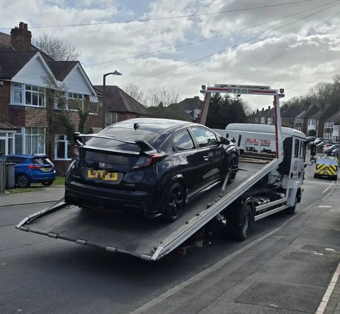 The exact same car was recovered by Ewan, weeks after it got stolen (Instagram/@ewan_valentine)