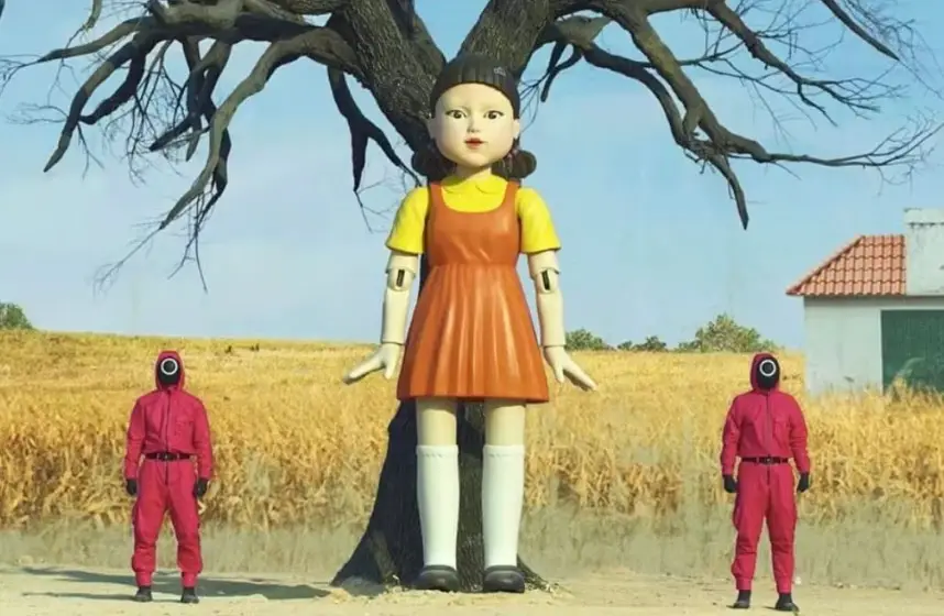 Young-hee won't be the only animatronic to be scared of in season three of Squid Game (Netflix)