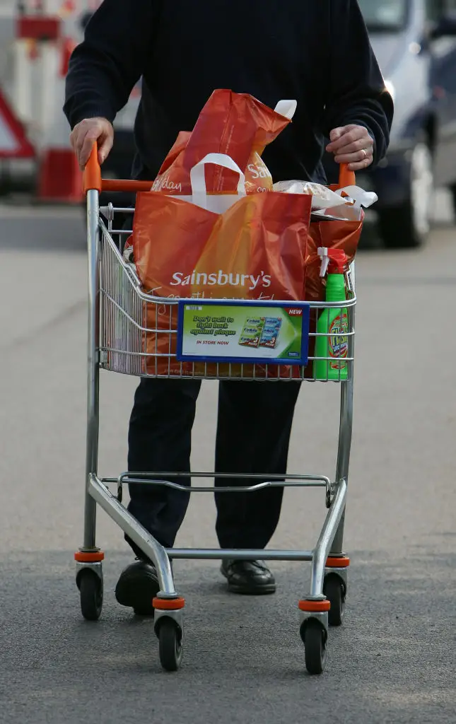 Hodgson stole three carrier bags worth £1.20 (Christopher Furlong/Getty Images)