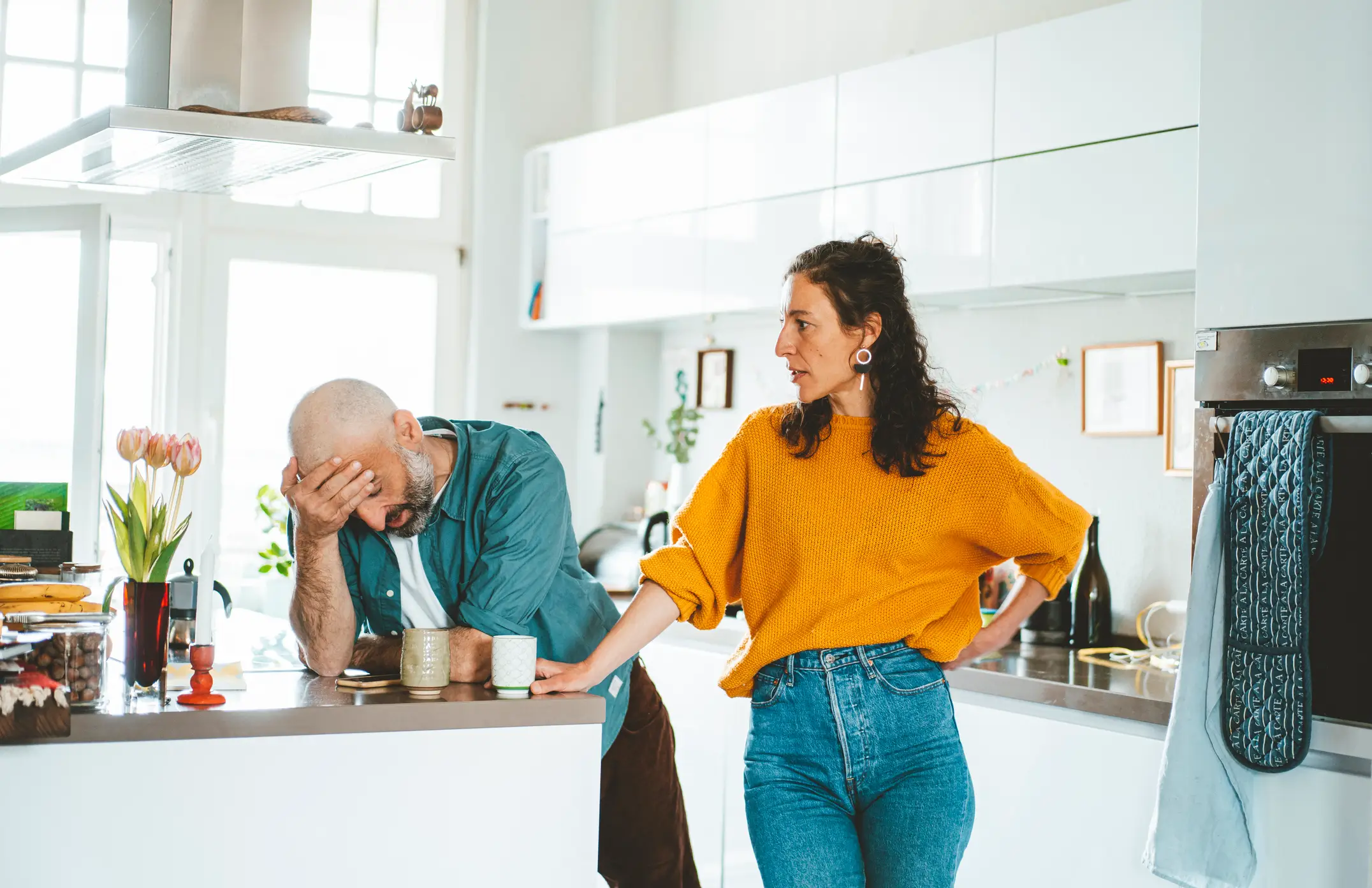 "See, you do always leave your mug for me to wash up" (Getty Stock Photo)