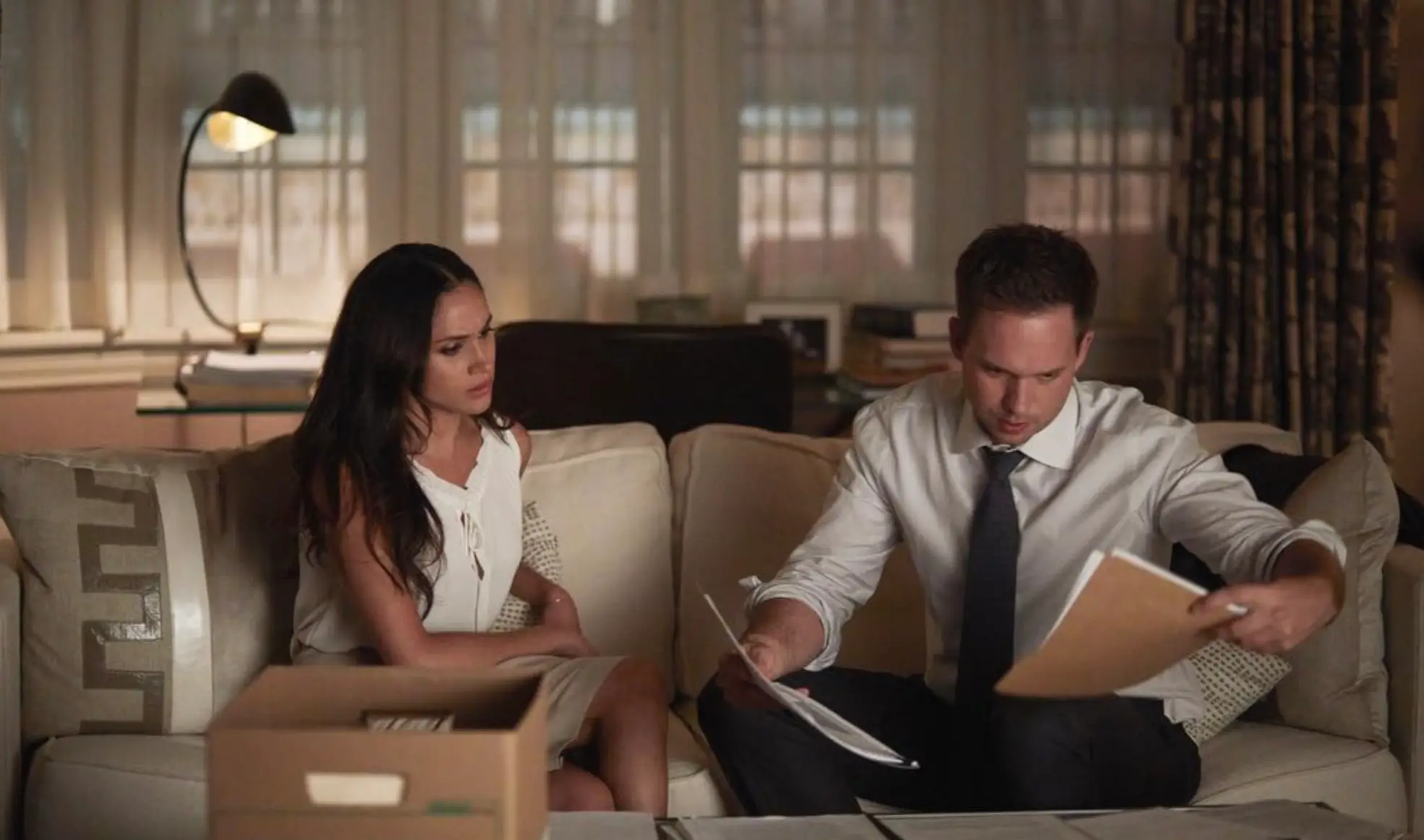 Her on-screen husband Patrick J Adams also seemingly hinted that they could return to the show. (Netflix)