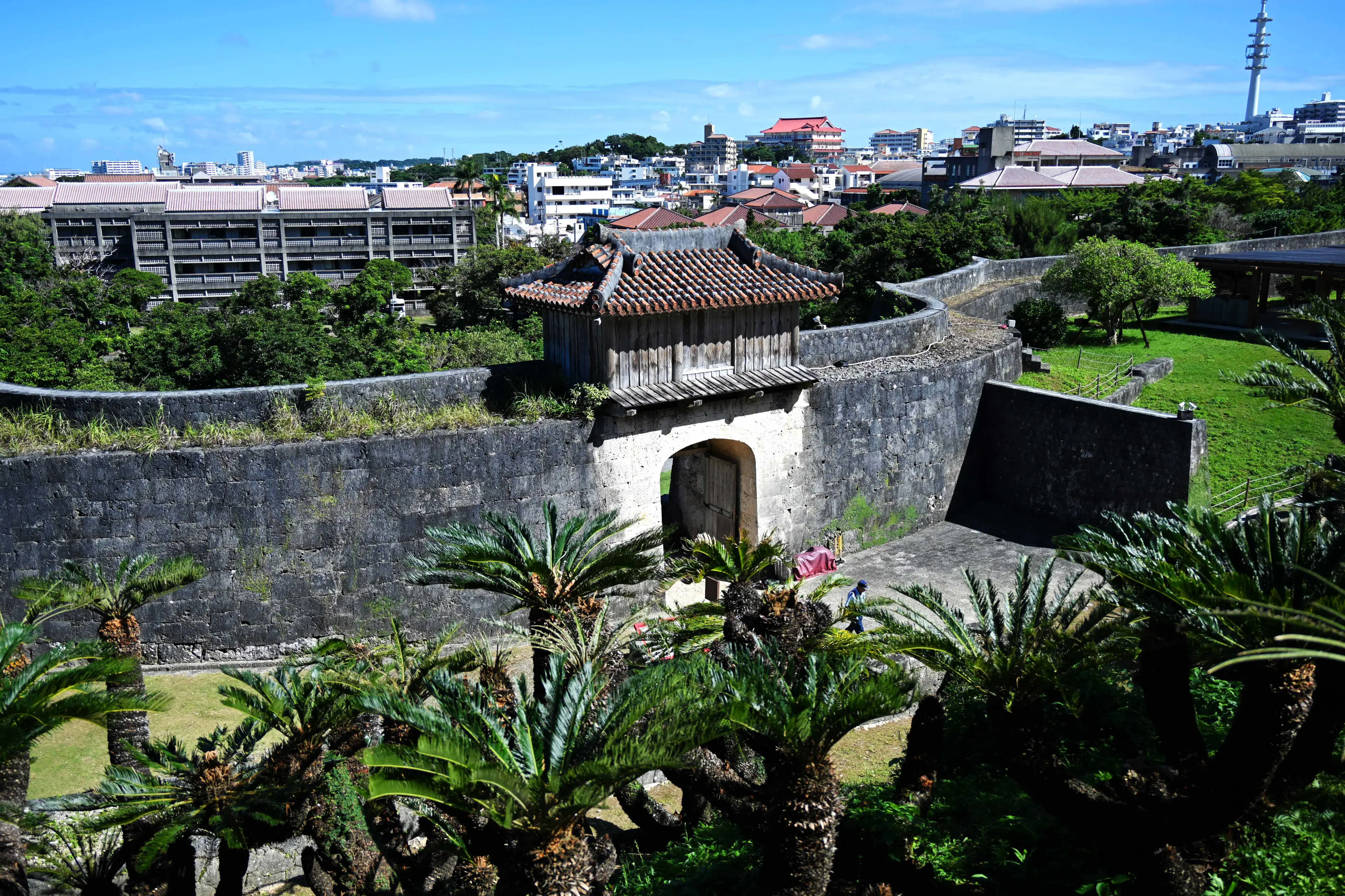 Shuri Castle in Naha City on Okinawa, Japan (ZHUZHENQIANG/Future Publishing via Getty Images)