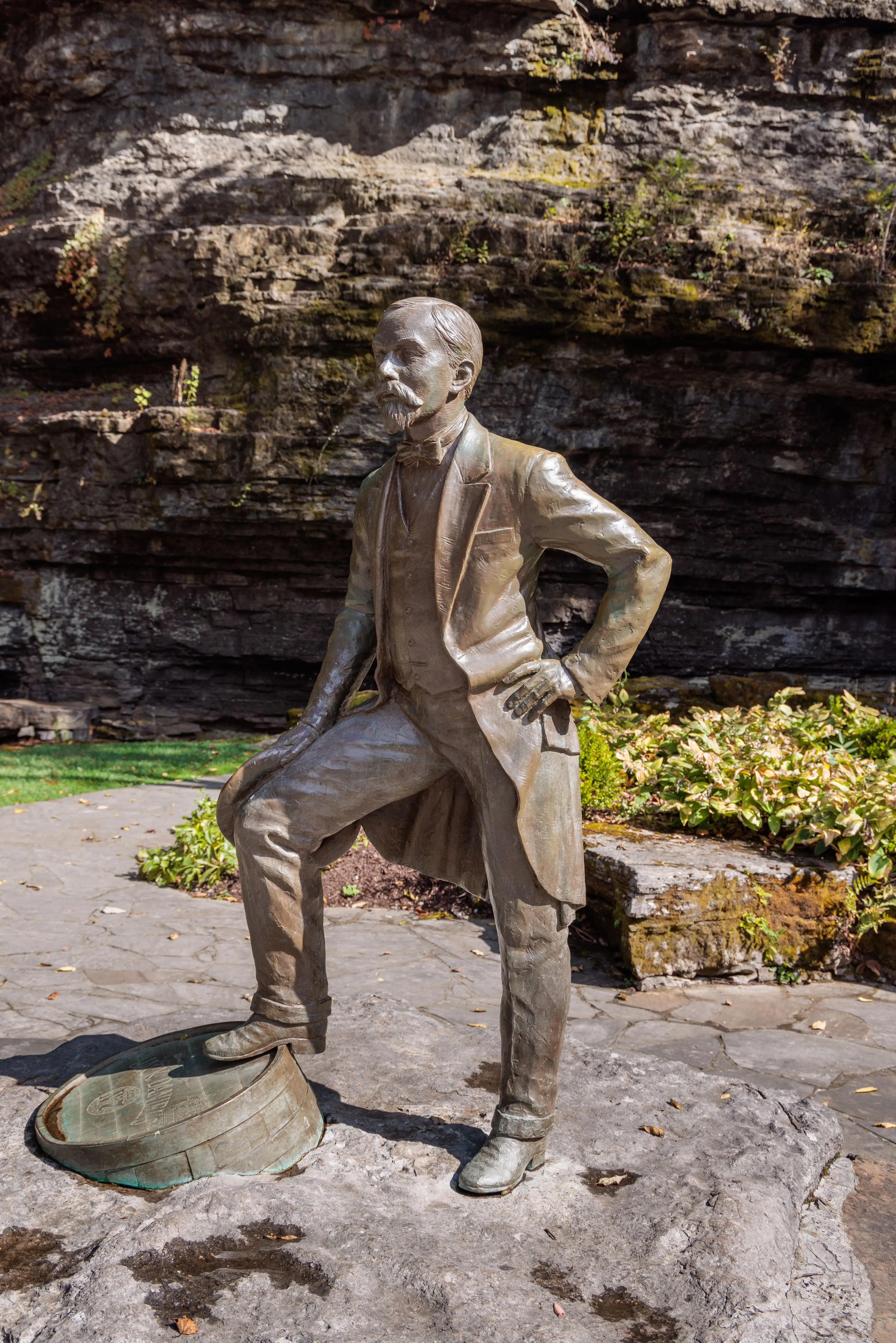 The Jack Daniels distillery is located in a dry county, meaning it's not legal to buy alcohol there (Ron Buskirk/UCG/Universal Images Group via Getty Images)