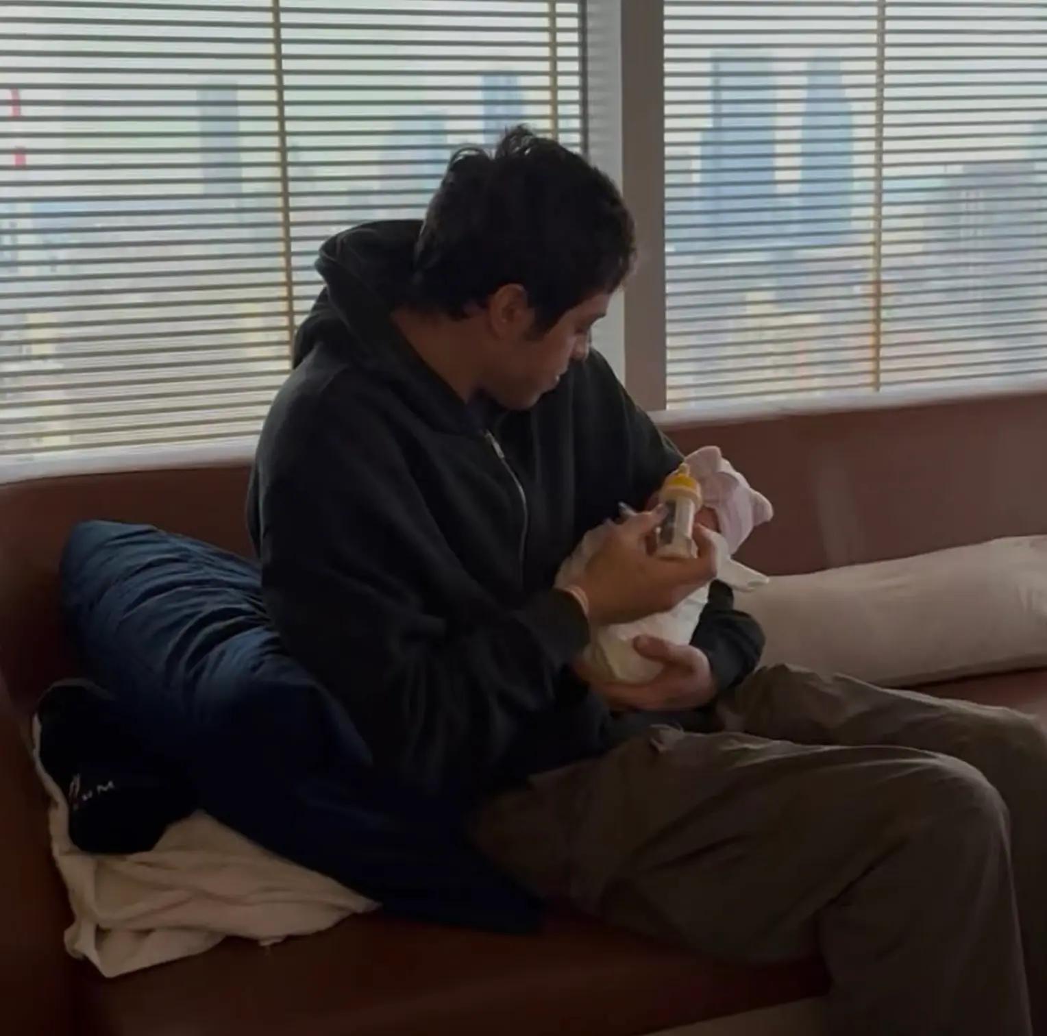 Pete Davidson is now a dad (Instagram/@elsie)