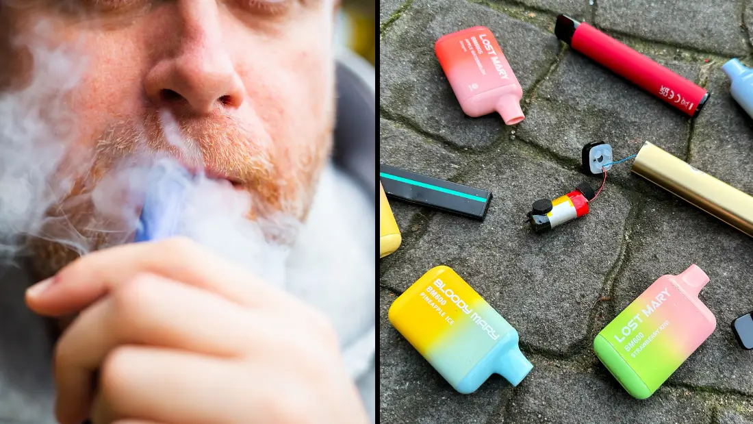 ‘Deeply worrying’ reason why disposable vapes are being banned in the UK as date is set