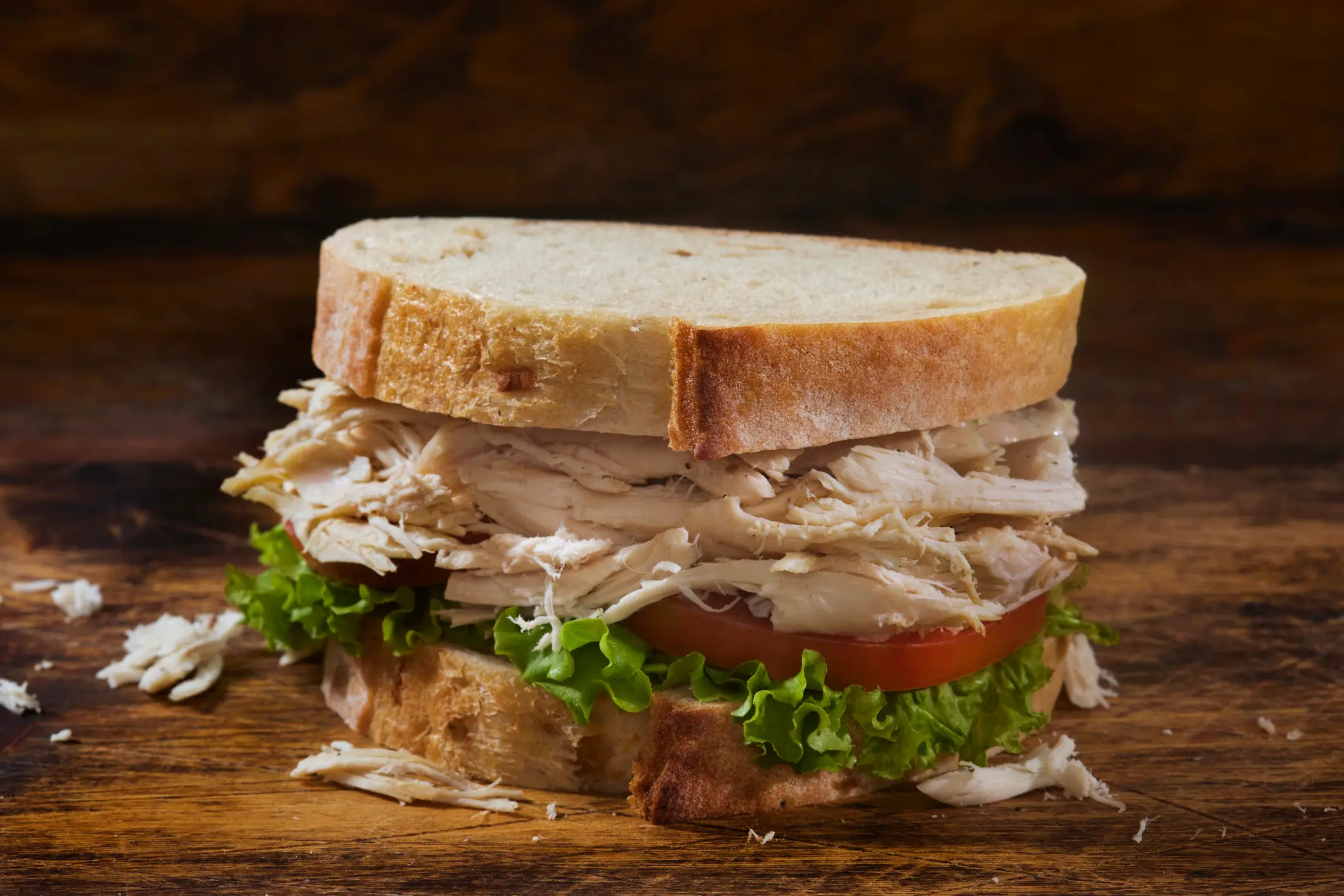 Look at the delicious sandwich you could make, but the clock is ticking.