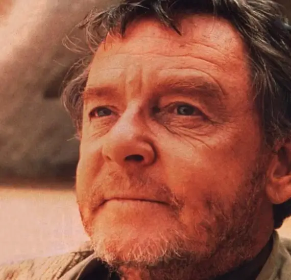 Brown's character cared for Luke Skywalker as he grew up.