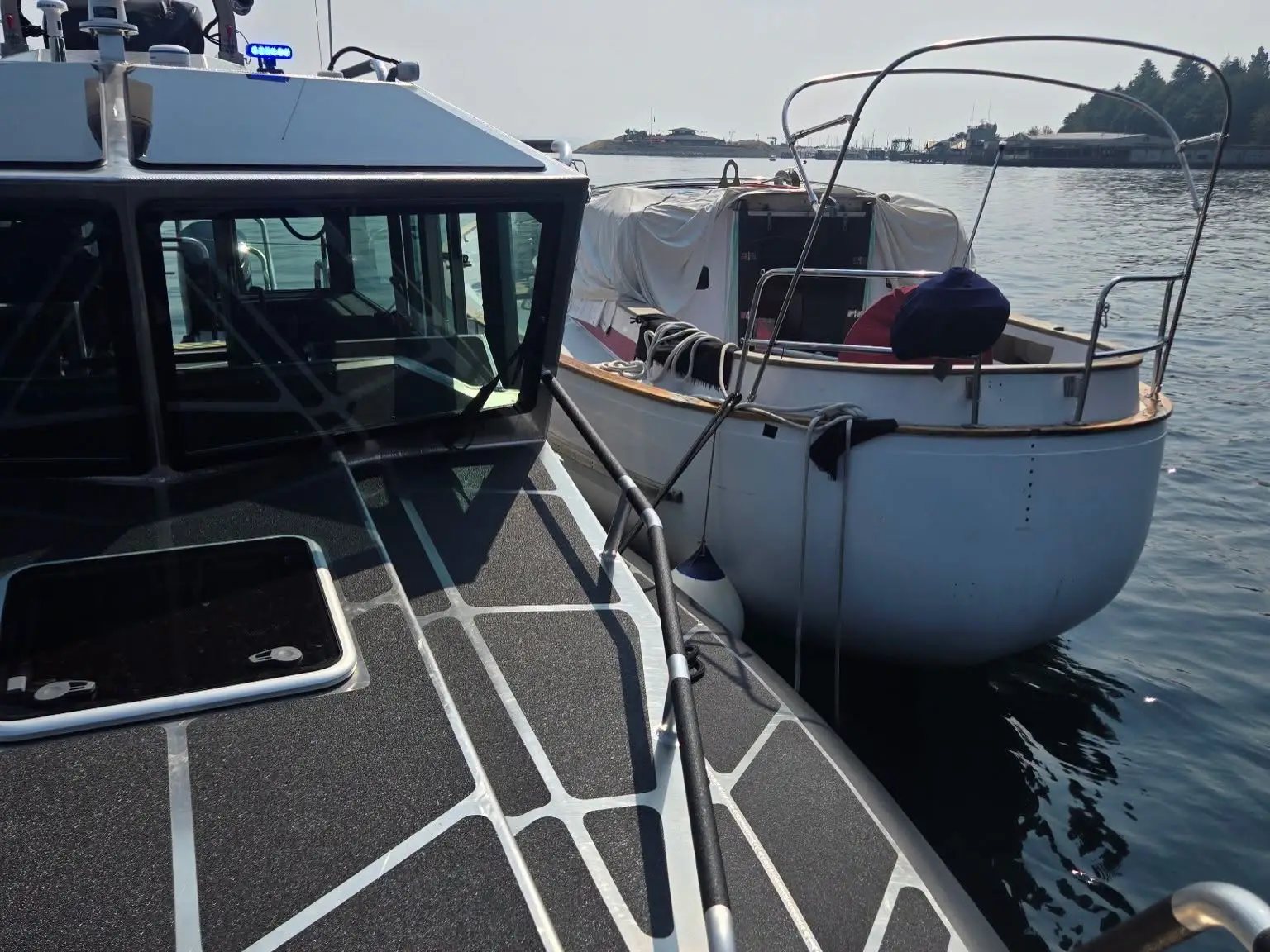 The abandoned vessel (Tacoma Police)
