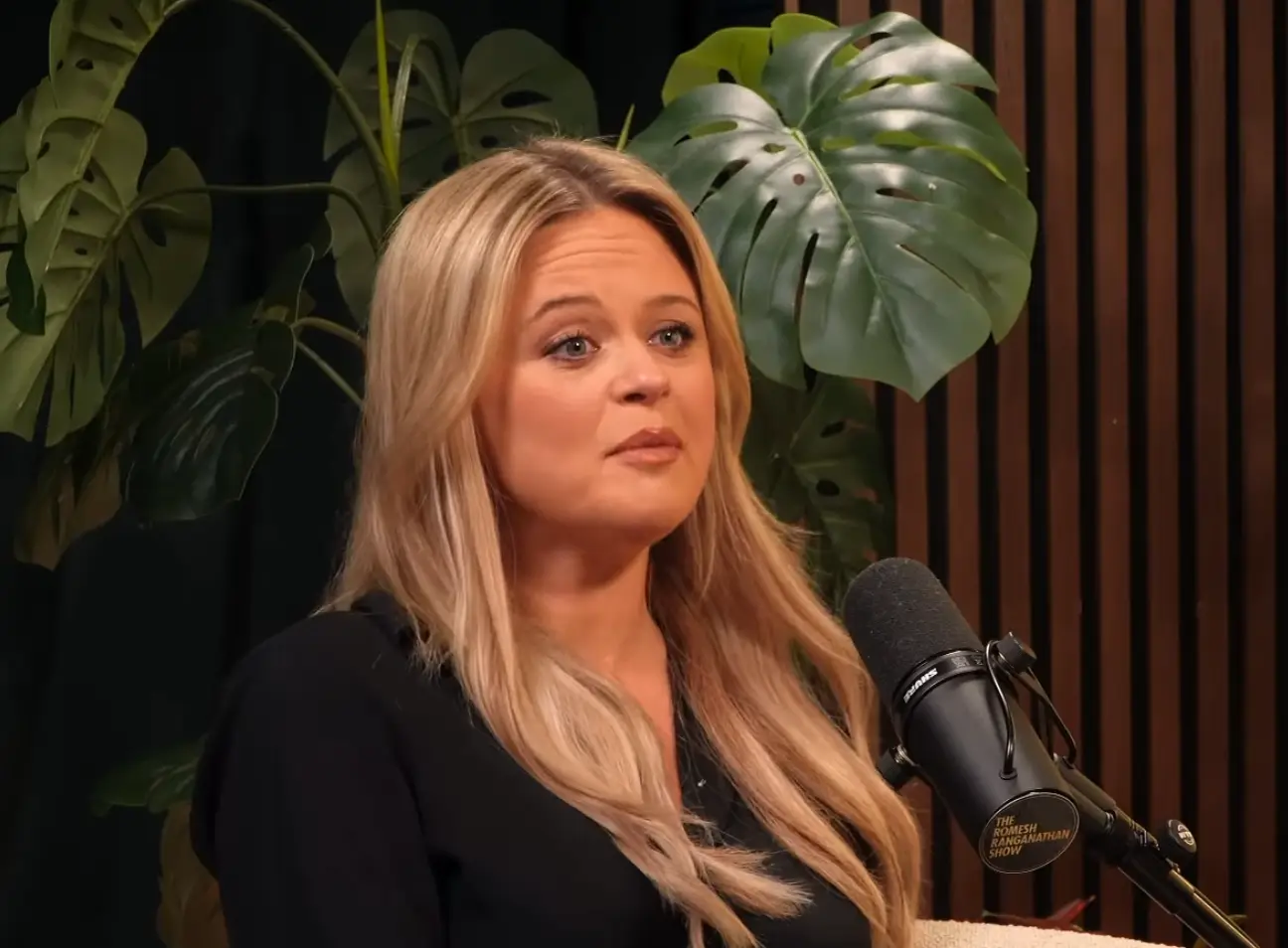 The actor appeared on Romesh's podcast to discuss Rivals, as well as her hopes for a documentary about intimacy co-ordinators (YouTube/Romesh Ranganathan)