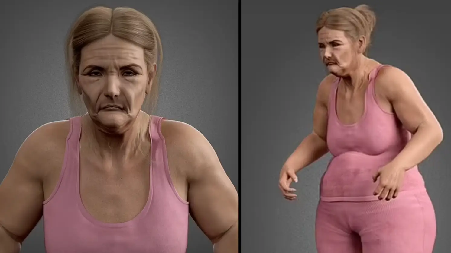 Hunchbacked model shows what remote workers will look like by 2100, according to research