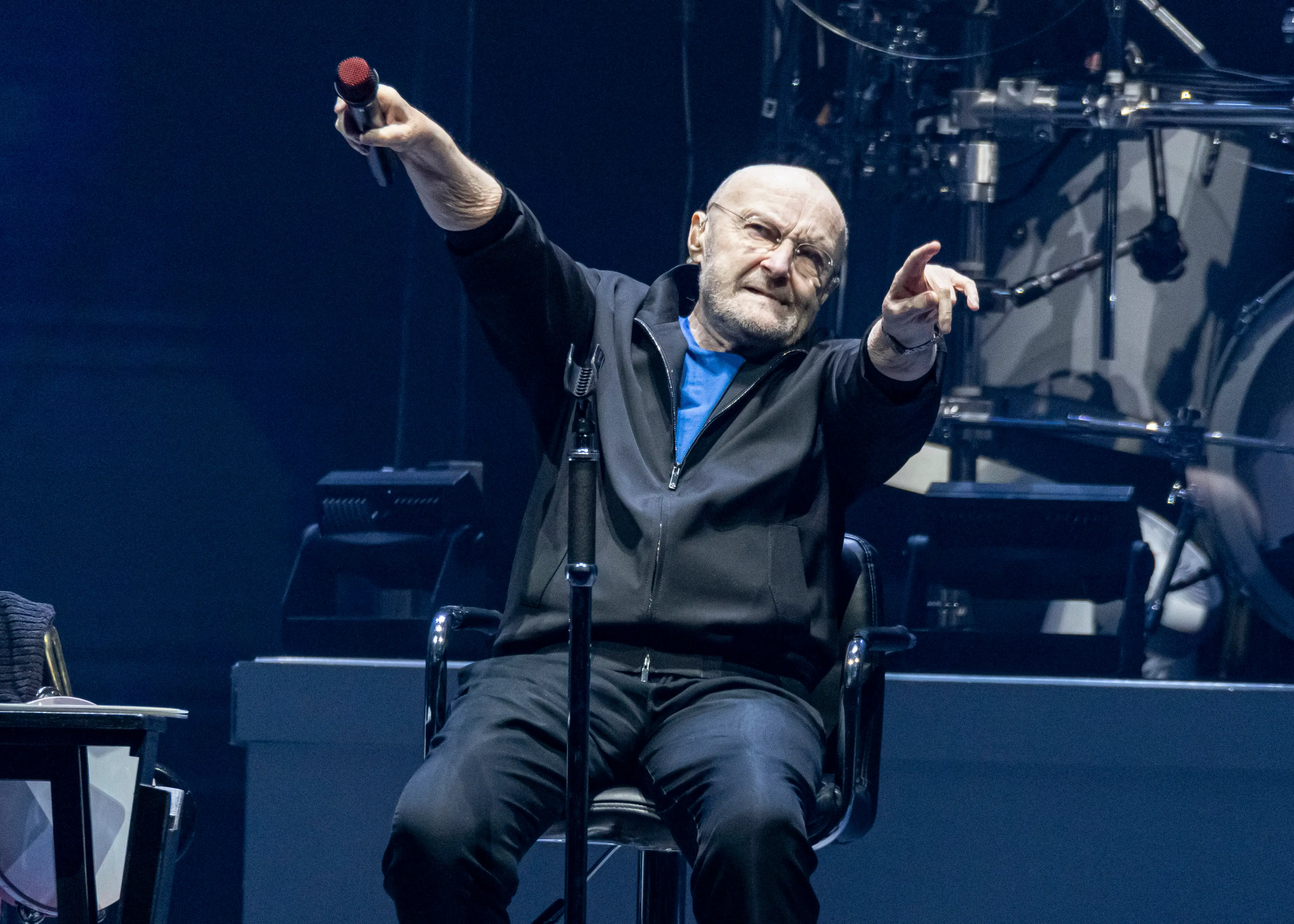 Phil Collins retired from touring and performing in 2022 (Scott Legato/Getty Images)