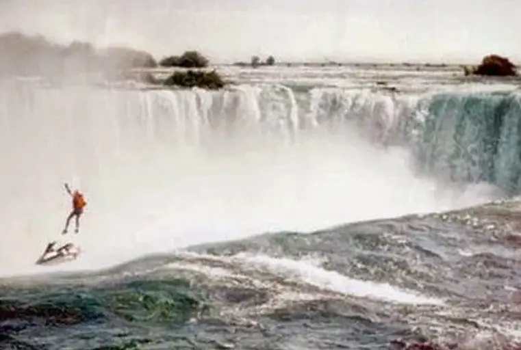 Overacker wasn't the last person to go over the Falls on purpose (Reddit)