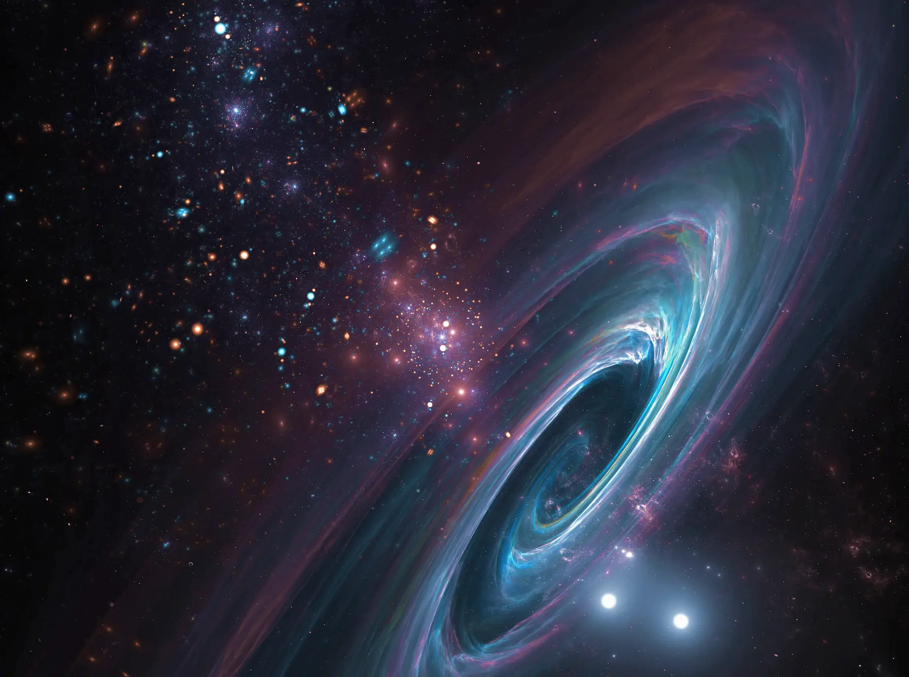The debunked theory claims gravity will pause due to ‘gravitational waves’ caused by black holes (Getty stock image)