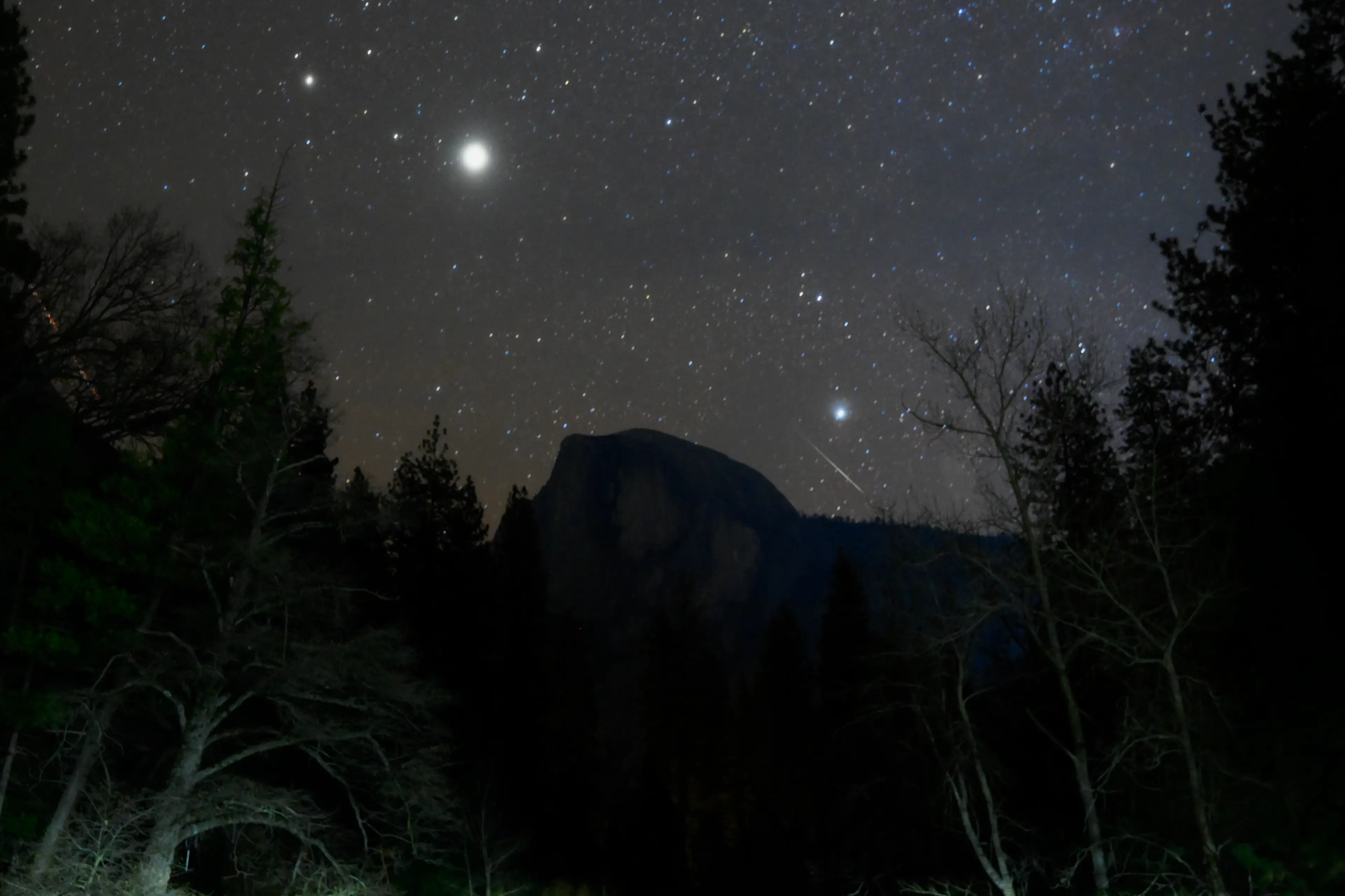 The meteor shower is visible all over the world (Tayfun Coskun/Anadolu via Getty Images)