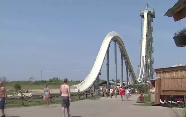 The Verrückt waterslide was shut down after Caleb's death and later demolished.