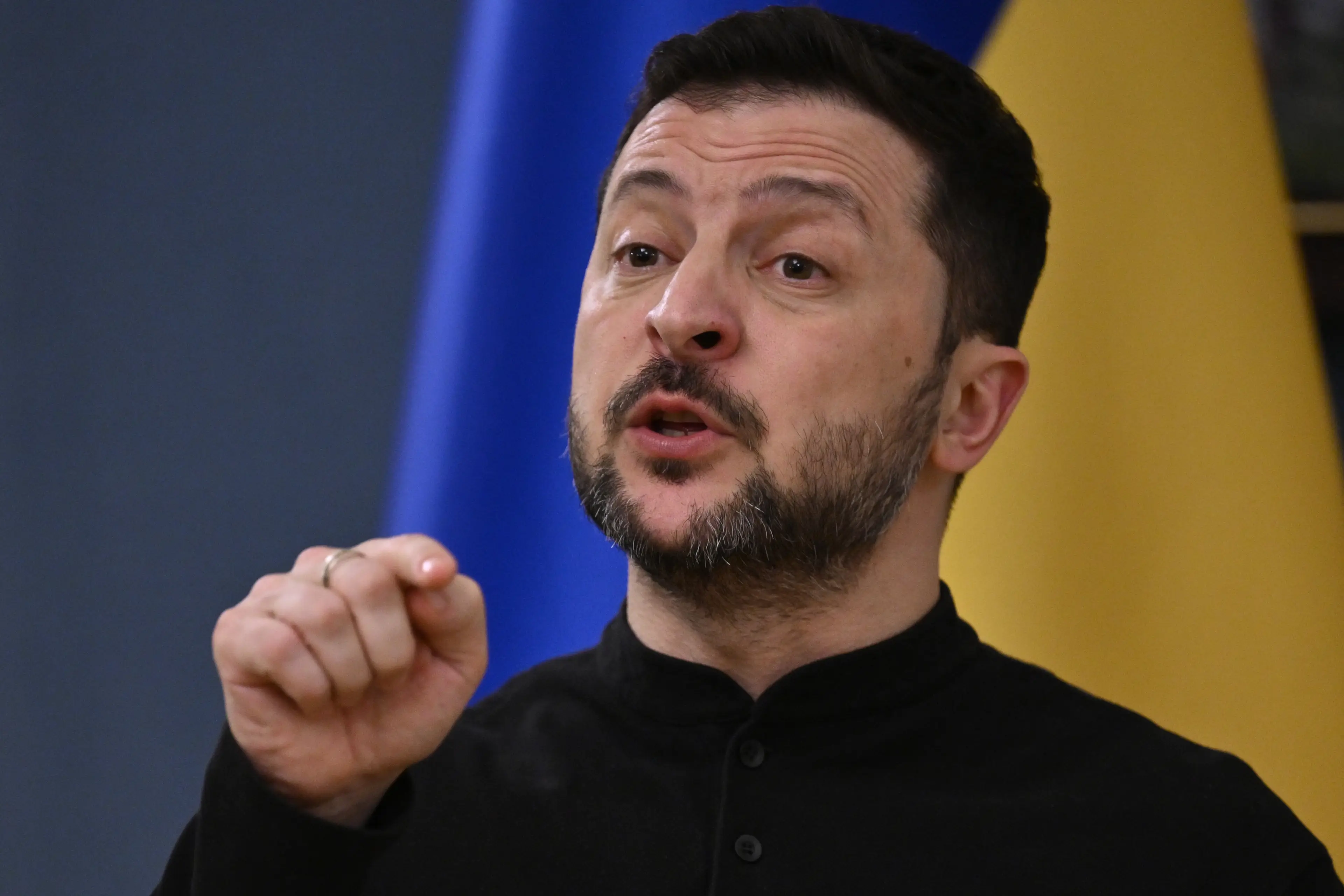 Volodymyr Zelenskyy reckons Vladimir Putin 'will die soon' (GENYA SAVILOV/AFP via Getty Images)