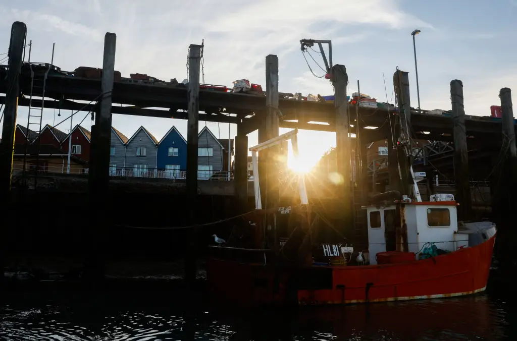Passengers couldn't even get off at Newhaven port after a technical fault (Carlos Jasso/Bloomberg via Getty Images)