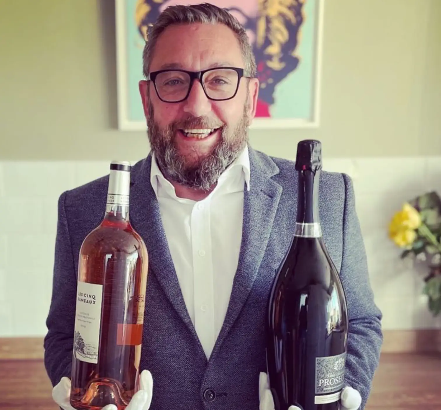 Dan the Butler carries out high end hospitality work for the rich and famous.