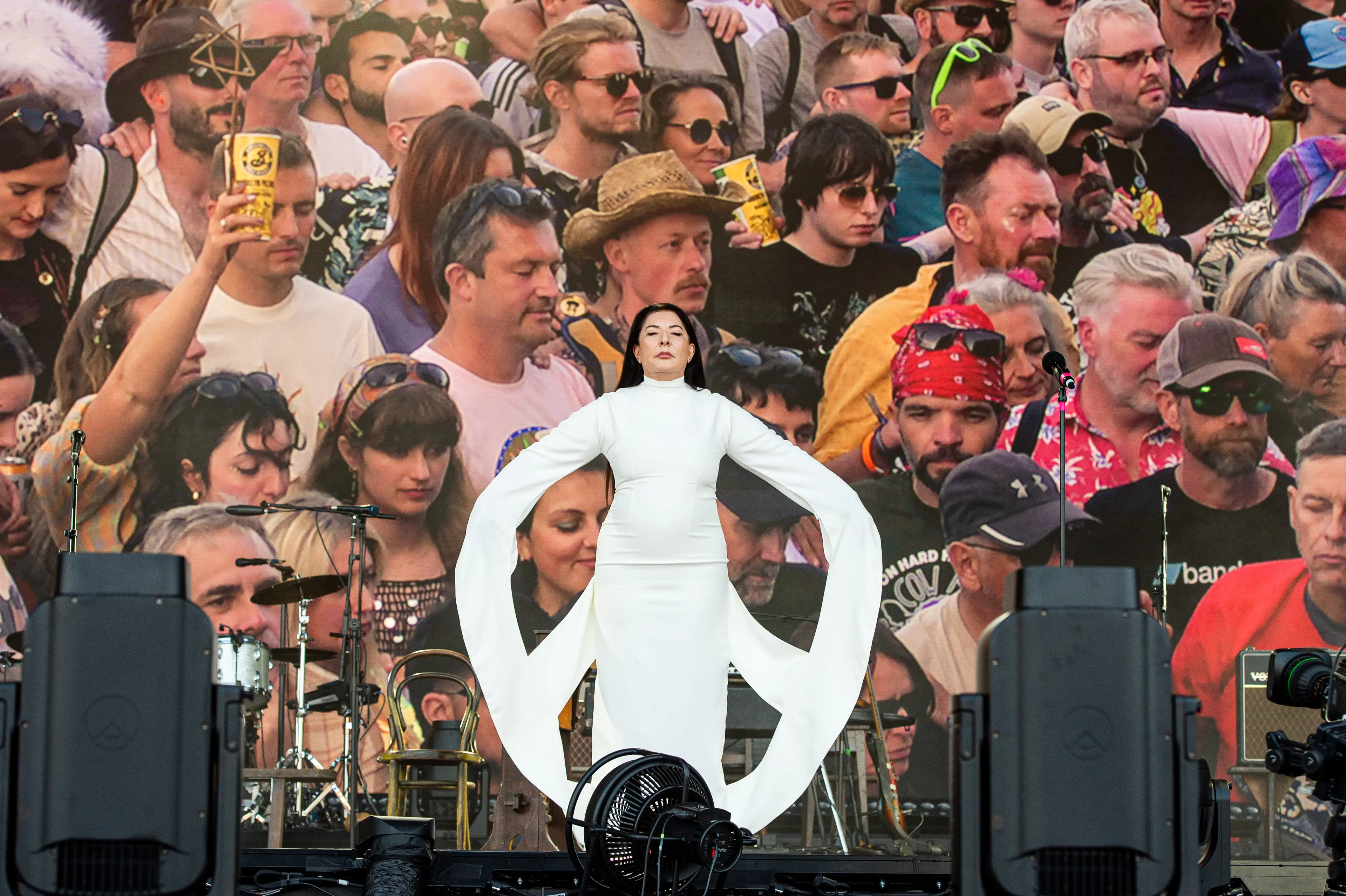 She made an appearance at Glasto last year (Joseph Okpako/WireImage)