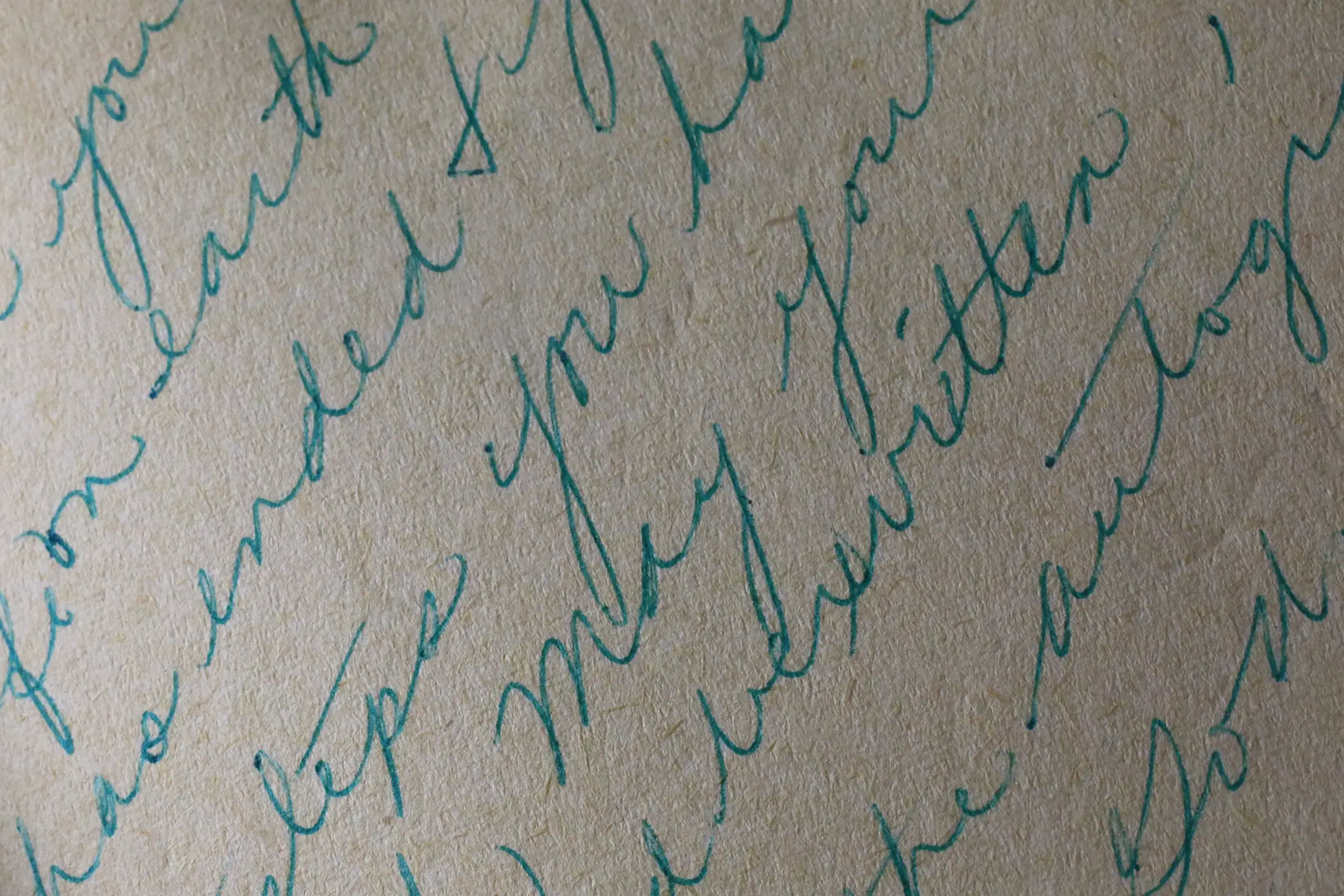 Other letters were found in the mine. (Getty Stock Image)