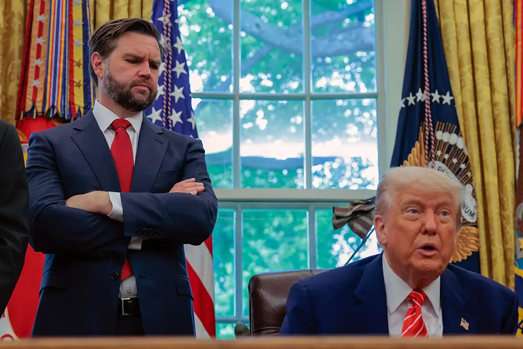 JD Vance gave an anecdote about the time President Donald Trump 'pranked' him (Anna Moneymaker/Getty Images)