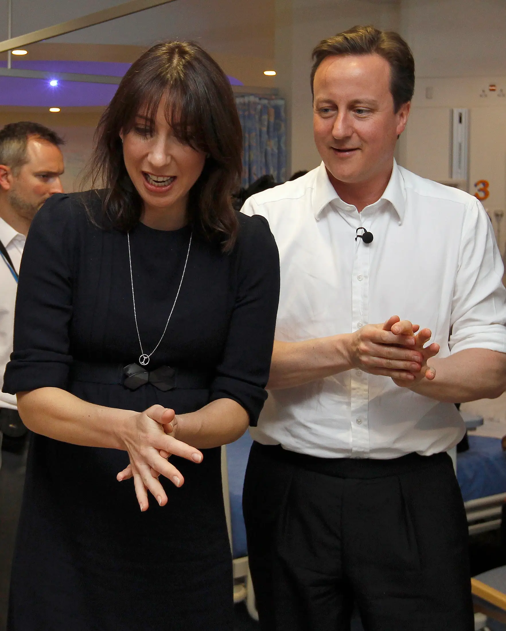 He said his wife, Samantha, urged him to get tested (Stefan Wermuth - WPA Pool/Getty Images)