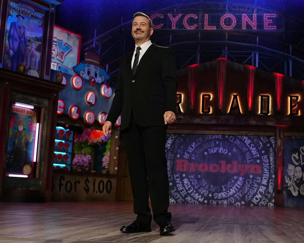 Jimmy Kimmel's show was briefly suspended following his comments after the death of Charlie Kirk (Randy Holmes/Disney via Getty Images)