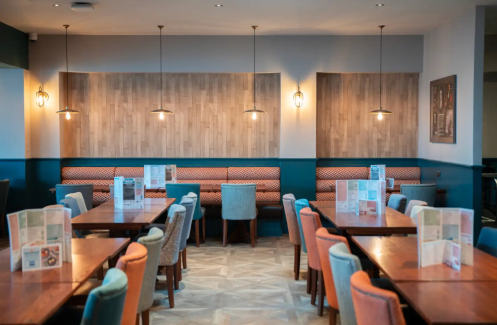 There's seating for 150 guests.