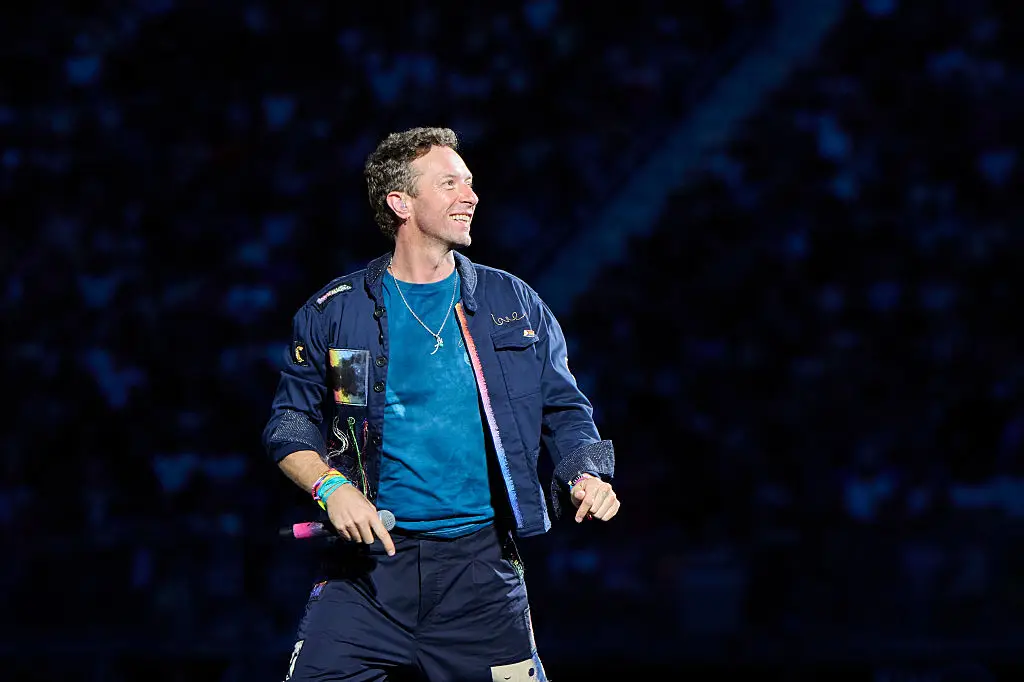 Christ Martin commented on the video at the time (Robert Okine/Getty Images)