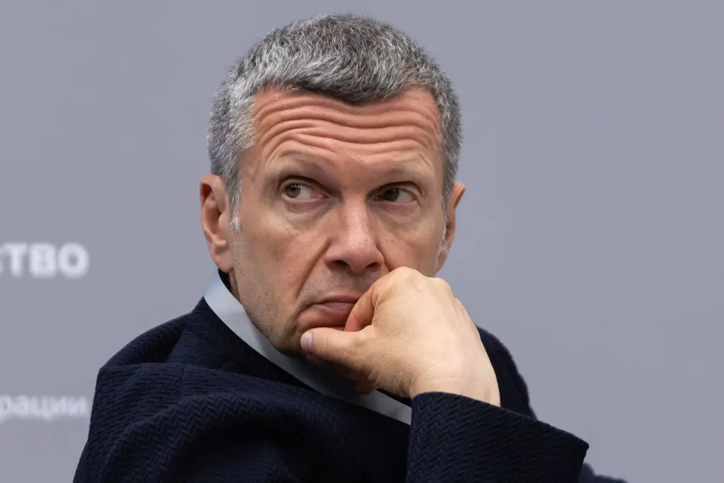 Russian propagandist  Vladimir Solovyov (Artem Priakhin/SOPA Images/LightRocket via Getty Images)