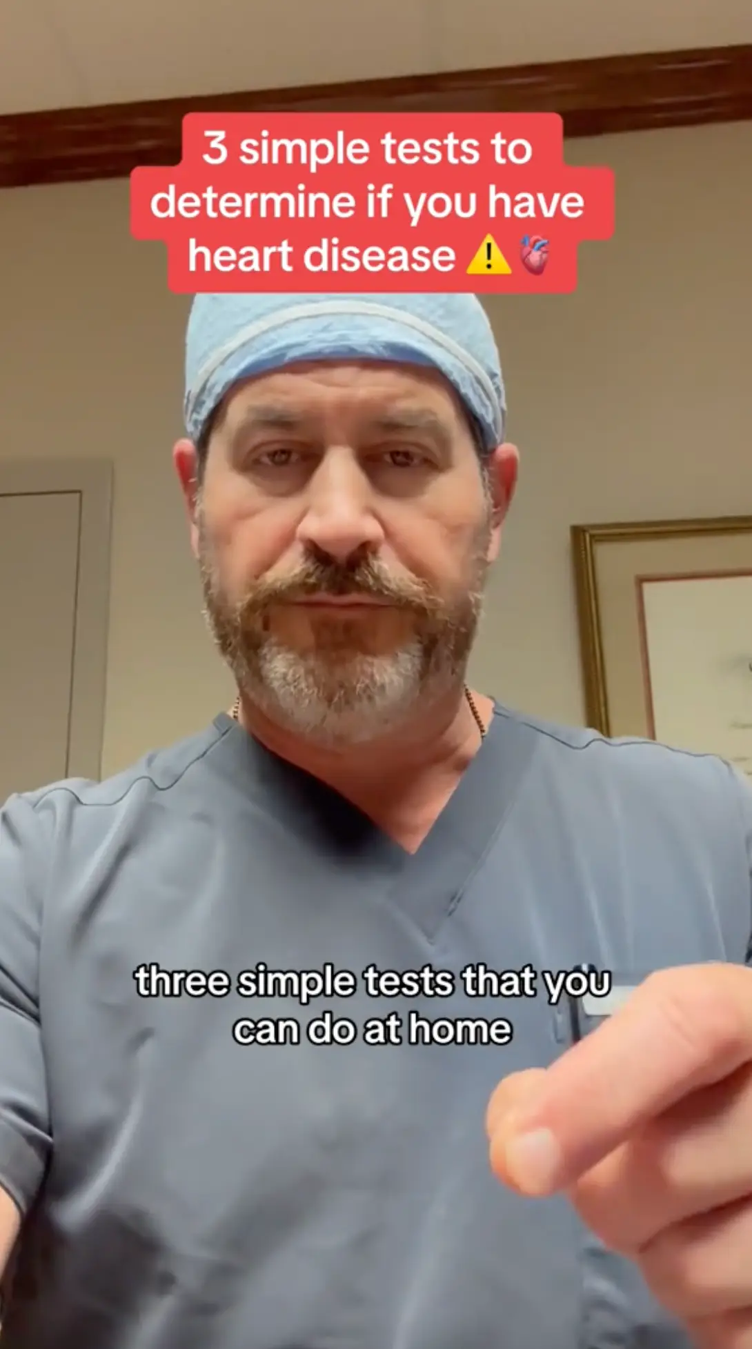 Dr London revealed the three things you can look out for at home (TikTok/@DrJeremyLondon)