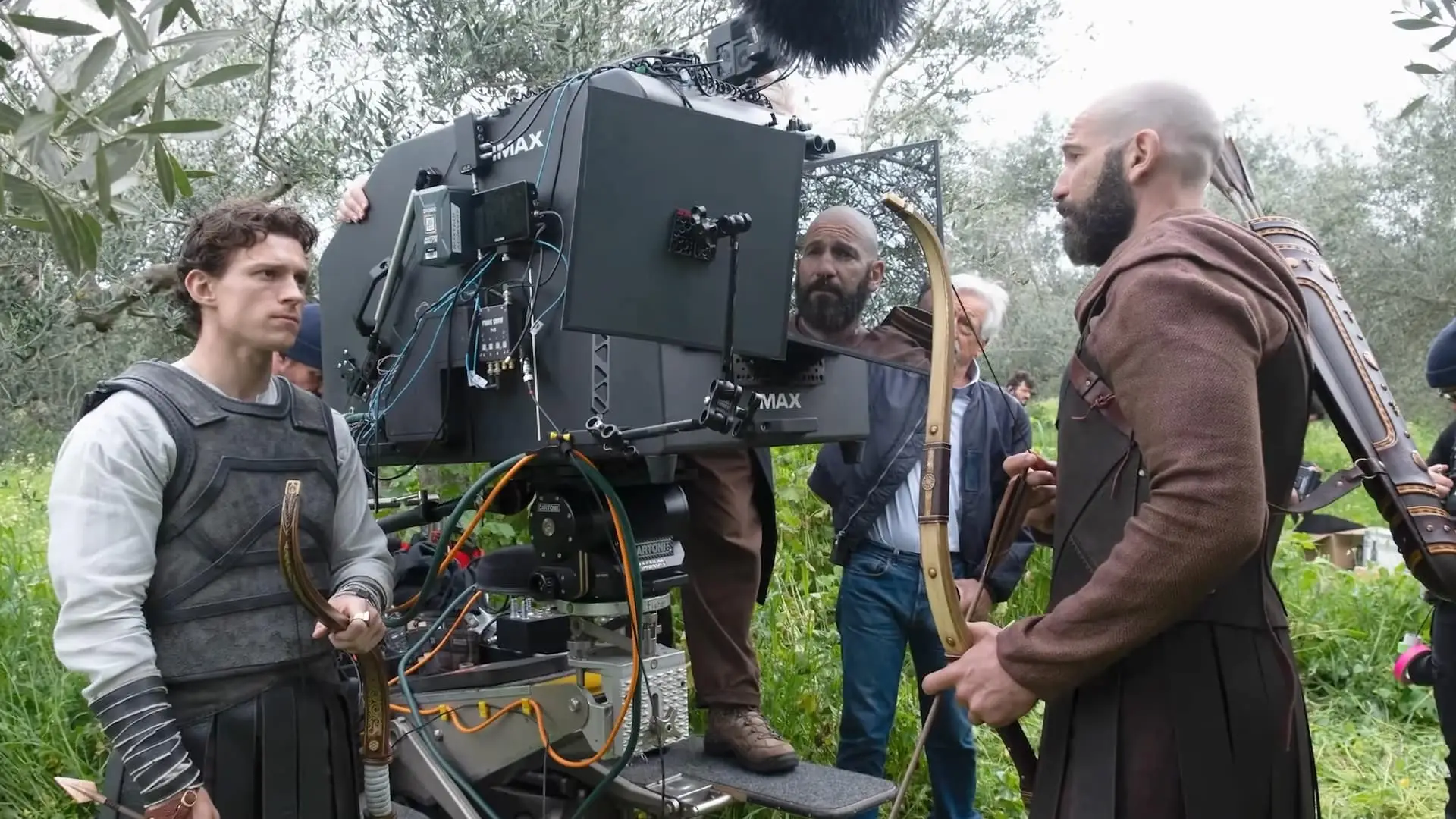Stars such as Tom Holland and Jon Bernthal relied on a 'mirror system' to shoot scenes together (Universal Studios)