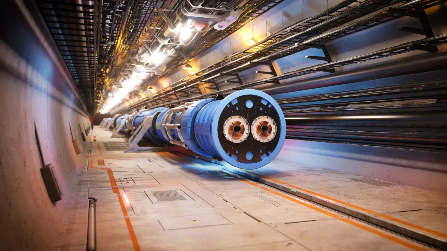 The new collider would be bigger than anything we've seen before (CERN)