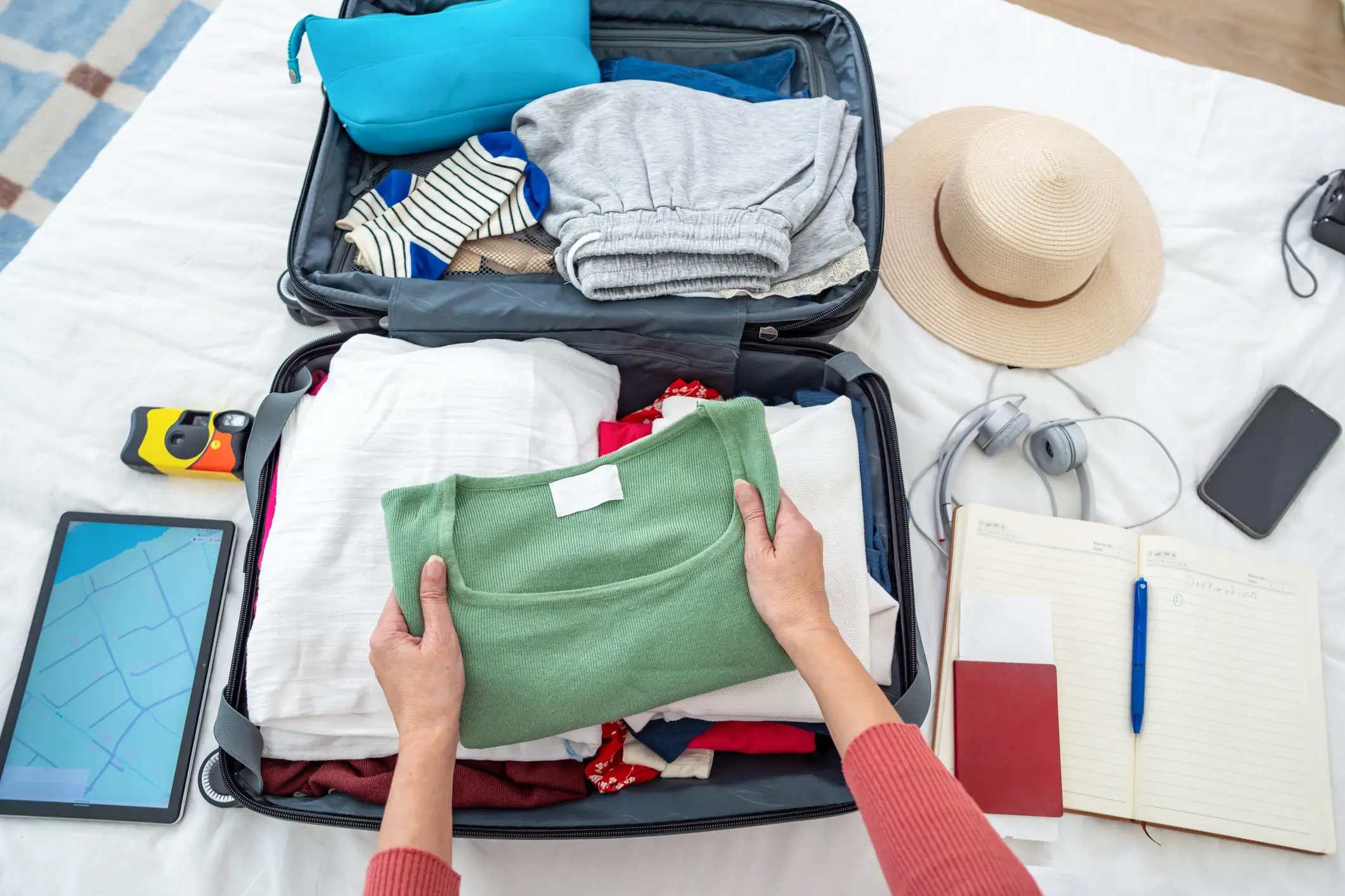 She packed the camera in her hand luggage (Getty Stock Image)