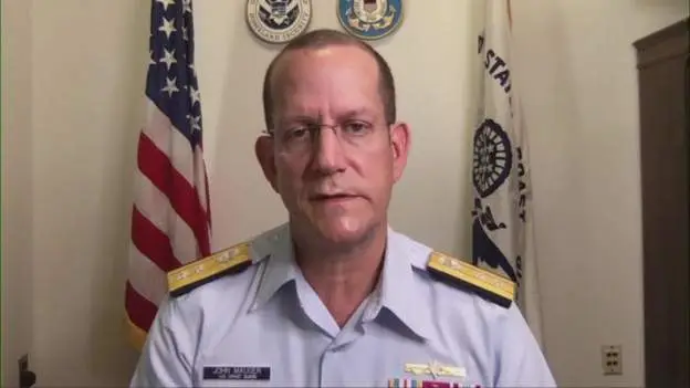 US Coast Guard Read Admiral John Mauger.