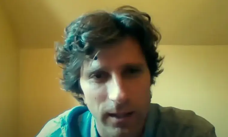 Luke Auld-Thomas, a PhD student at Tulane University in the US, made the discovery (YouTube/BBC News)