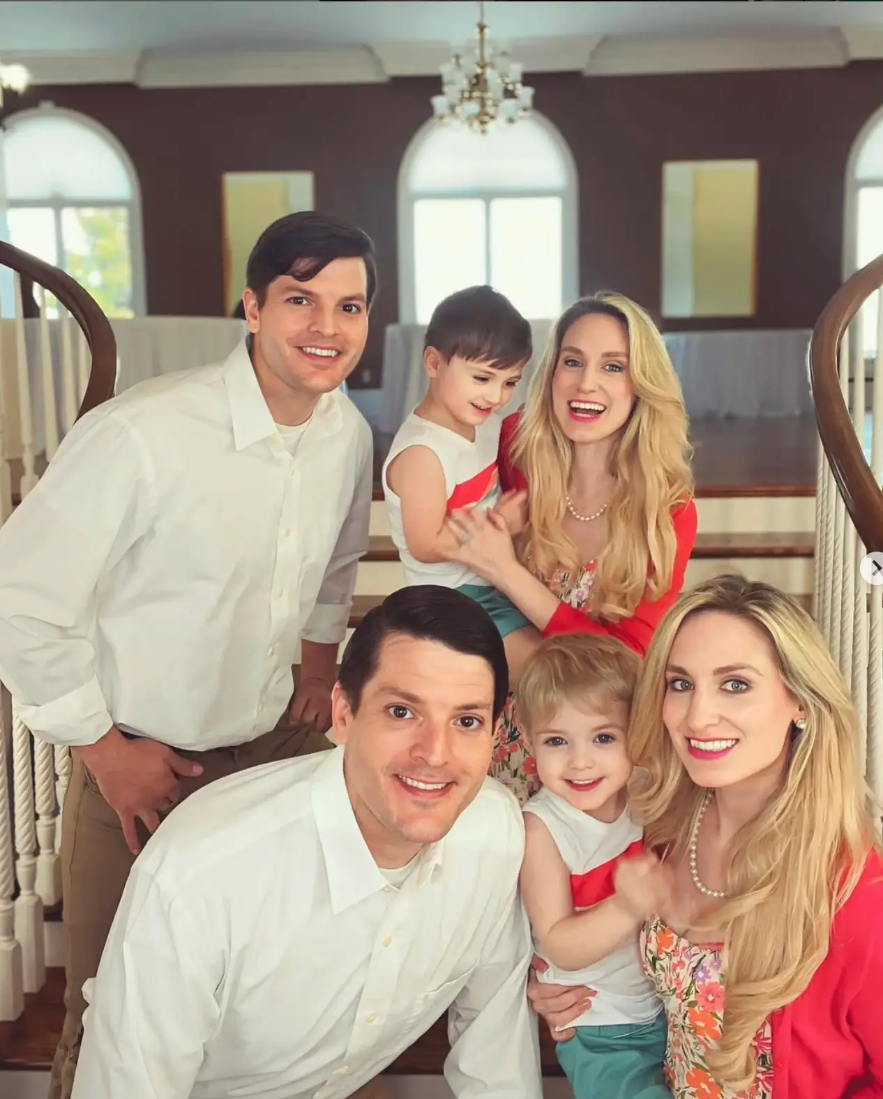 The twin sisters met the twin brothers in 2017 before getting hitched and welcoming their sons (Instagram/@salyerstwins)