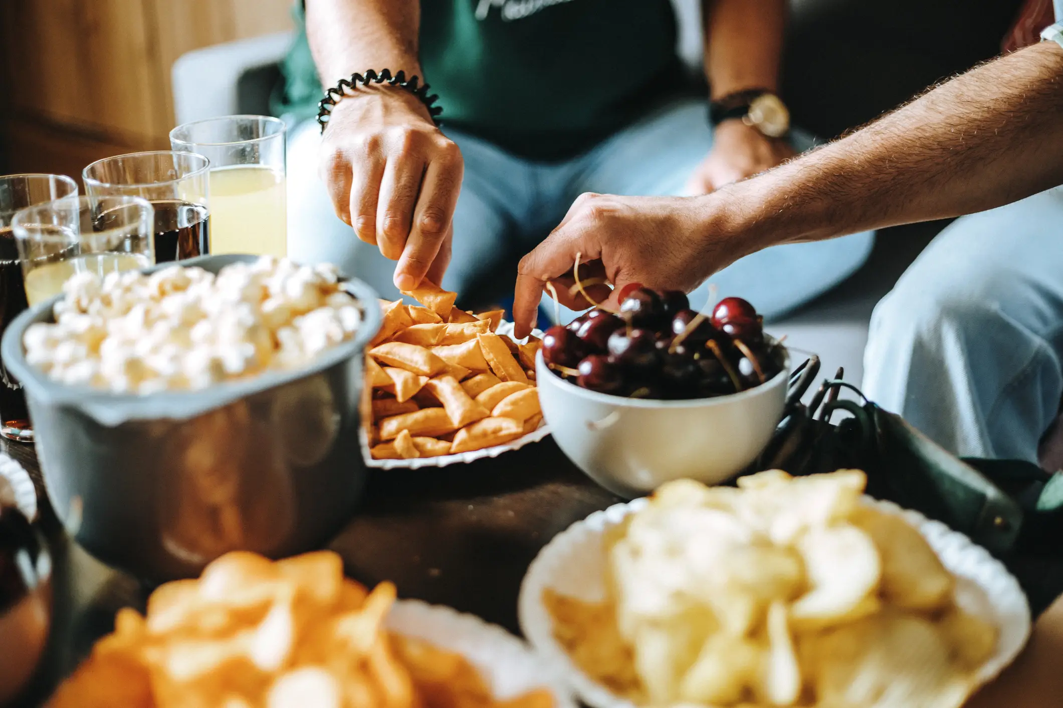 Snacking between meals might not be good for your insulin levels (Getty Stock Images)