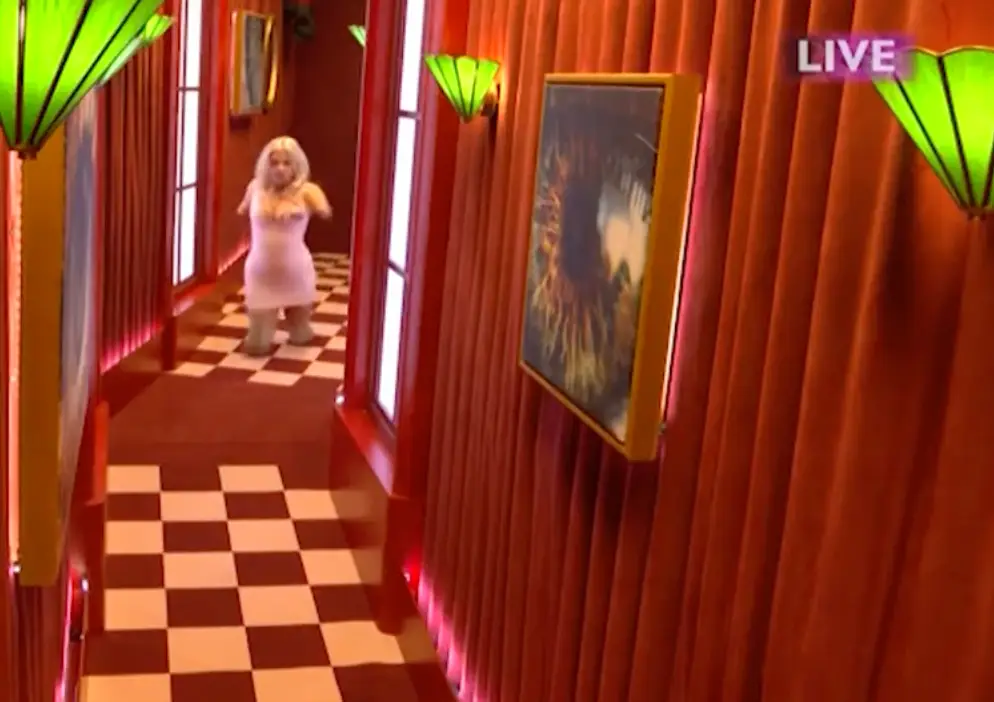 "I’m in the Big Brother House with no legs!" (ITV2)