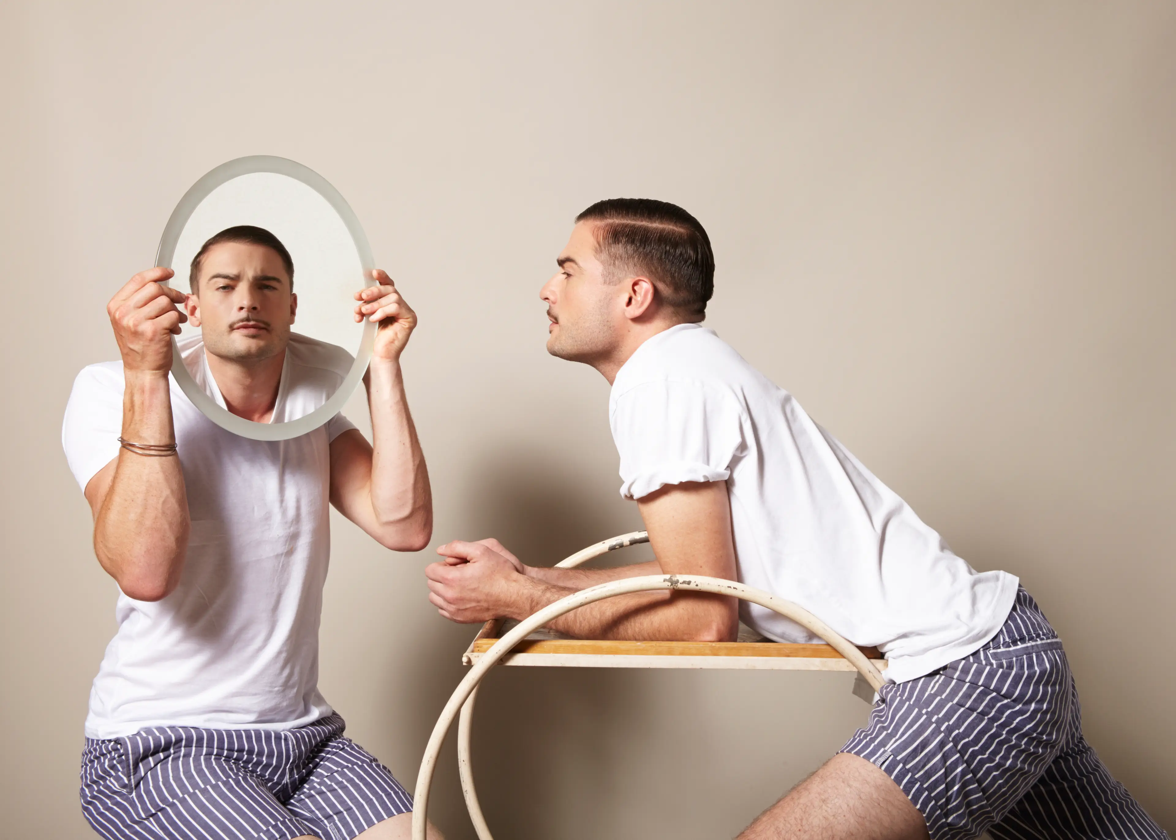 A narcissist stares into the mirror, an echoist would be holding it up for them (Getty Stock Photo)