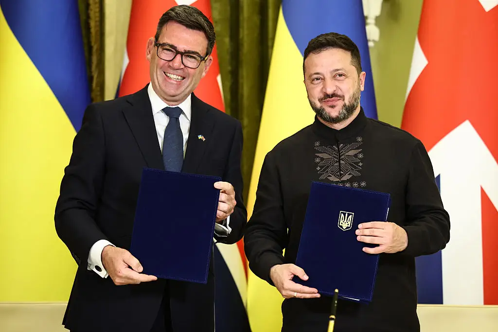 Burnham has been unwavering on the UK's support of Ukraine. (Henry Nicholls - WPA Pool/Getty Images)