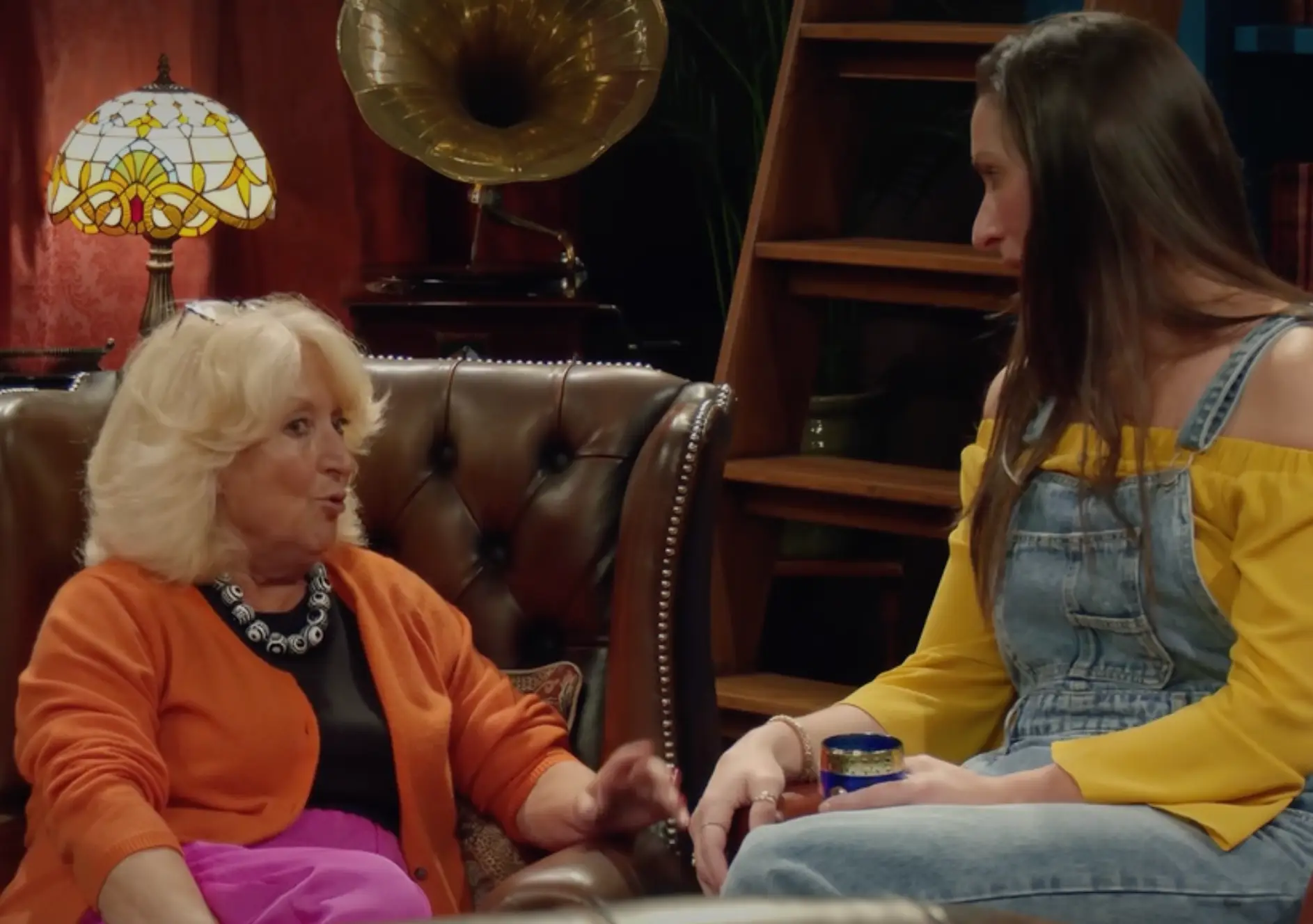 Fiona accused Rachel of being a Traitor in front of the whole cast (BBC)