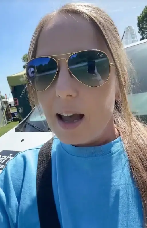 Emma from Pops and Co hit out at the organisers (TikTok/@popsandcoco)
