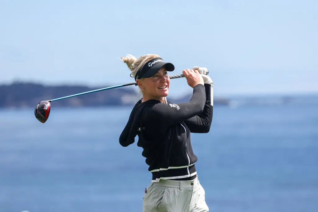 Golfer Charley Hull is worried that the Olympics' smoking ban will affect her performance (Harry How/Getty Images)