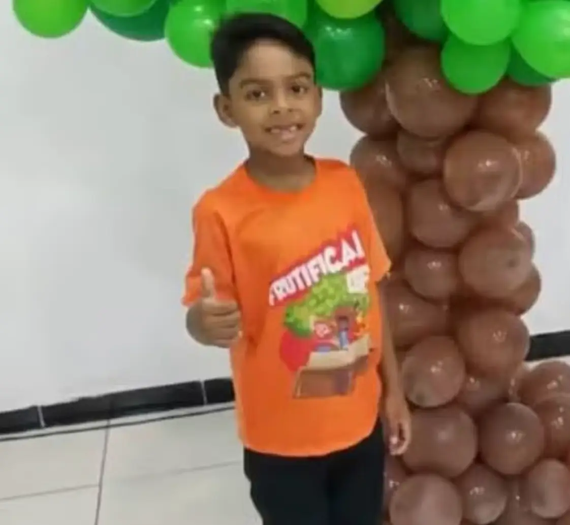 Seven-year-old Luiz Fernando Rocha Silva tragically lost his life (Globo)