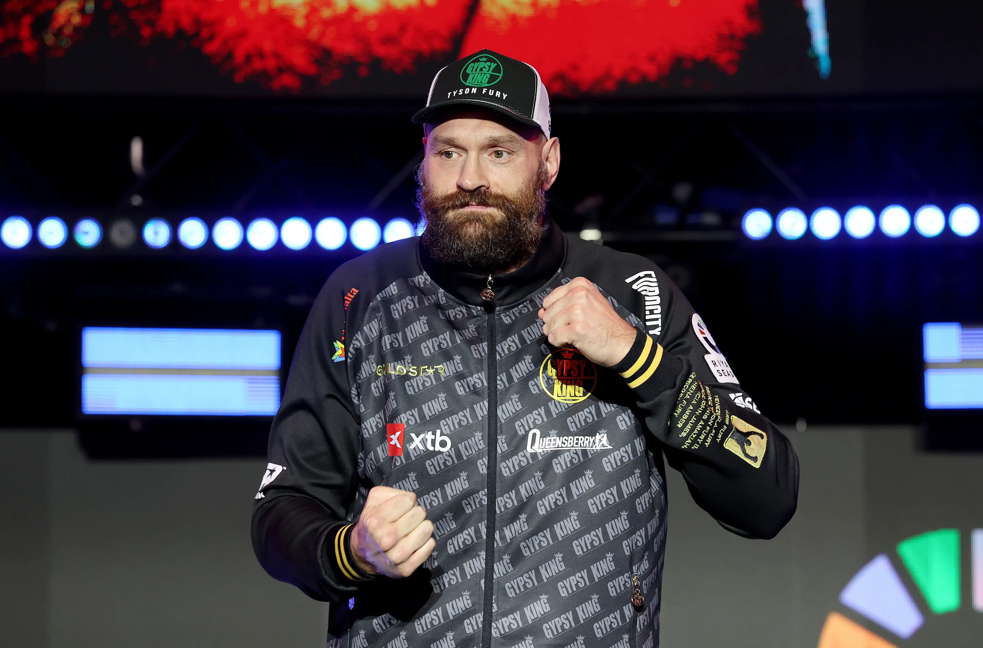 That's a big beard from Tyson Fury, but it is completely allowed. (Richard Pelham/Getty Images)