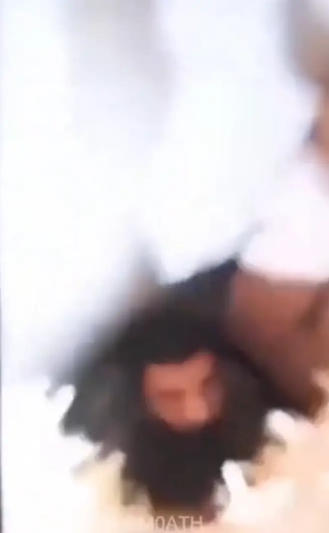 Videos on social media show the moment he was found 200 metres away from the family home. (X)