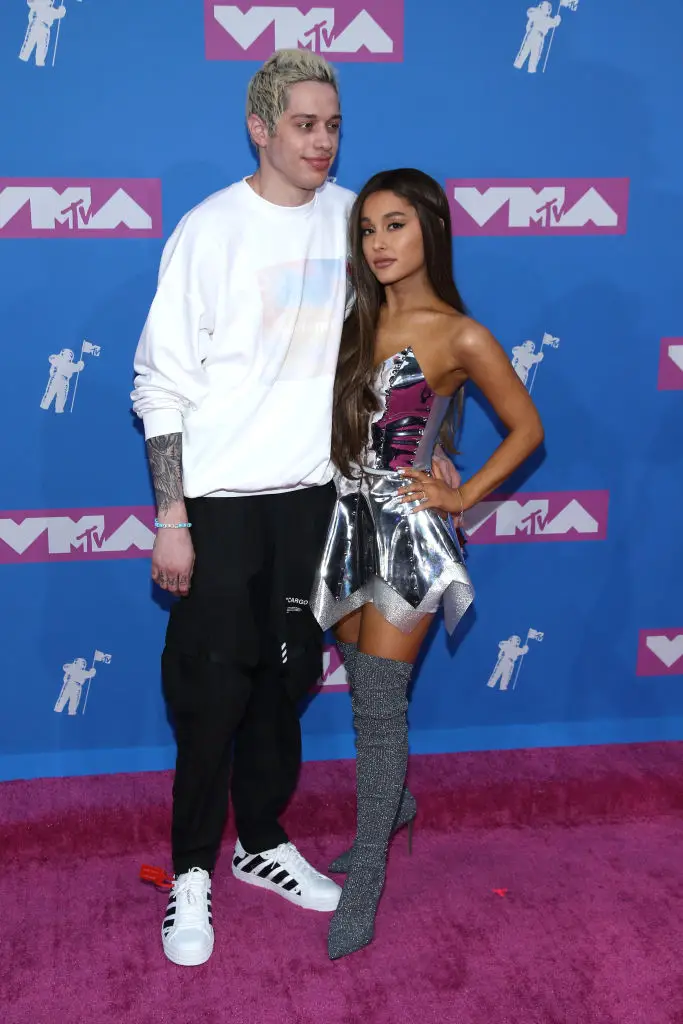 Pete Davidson and Ariana Grande got together in 2018 (Paul Zimmerman/WireImage)